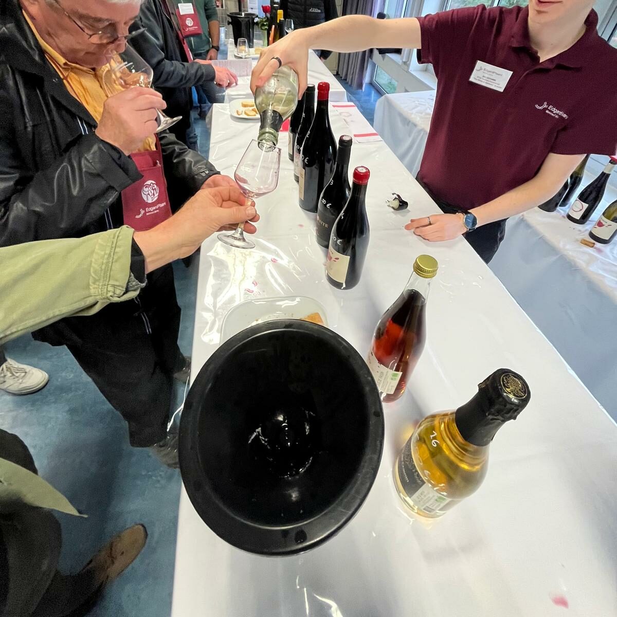 Photo : Viniflore – Carton plein pour la foire aux vins des Lycées Viticoles du Maine-et-Loire